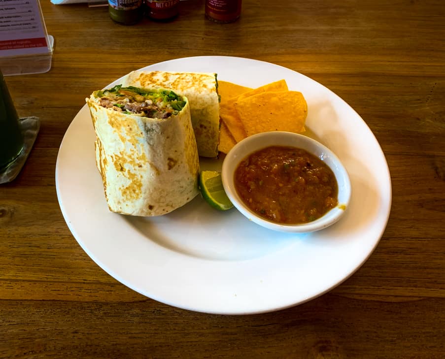 Steak Burrito in Ubud, Bali