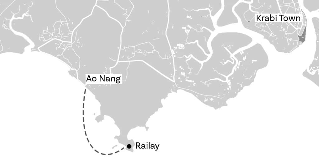 Ao Nang Map