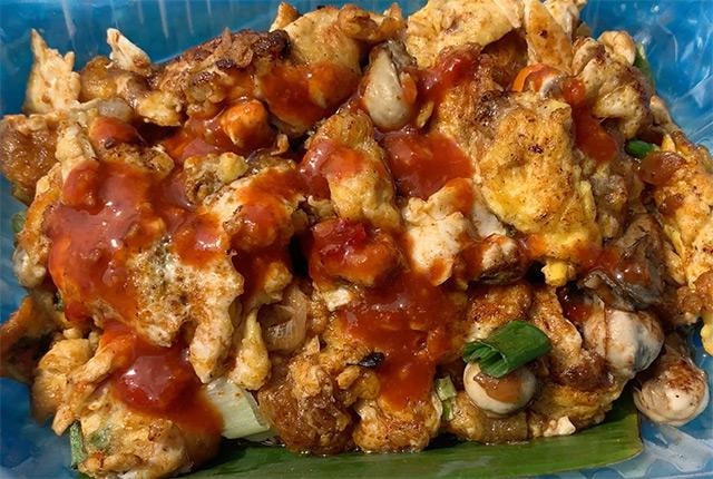 Fried Oyster Omelette from Penang Street Food Stall