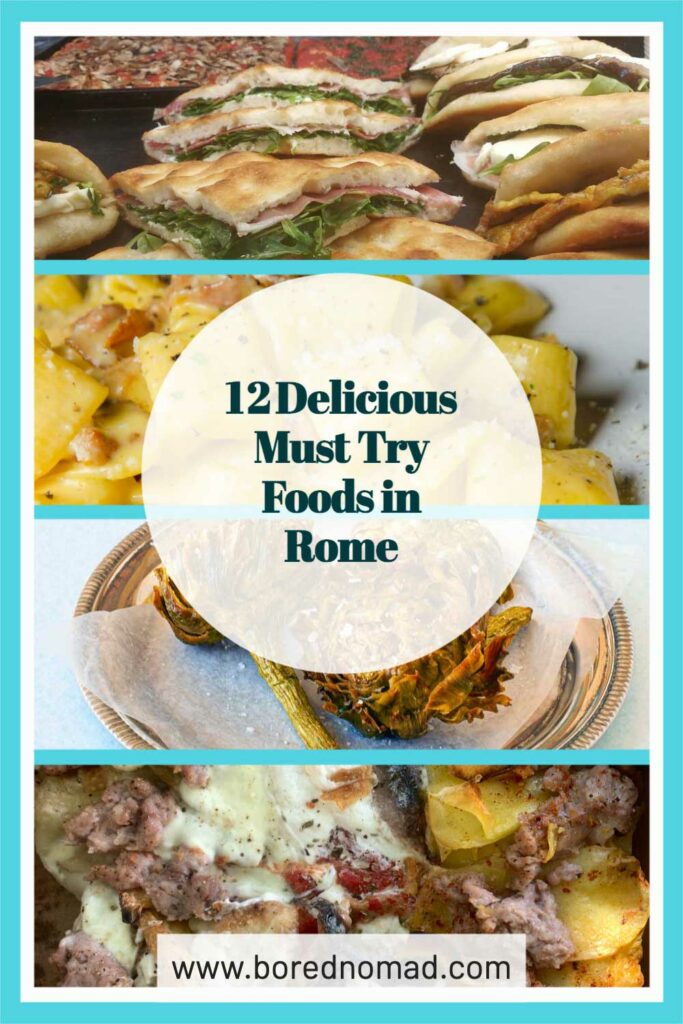 12 Delicious Must Try Foods in Rome