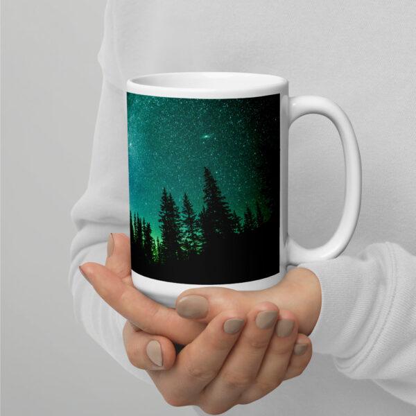 Northern Lights Coffee Mug 15oz